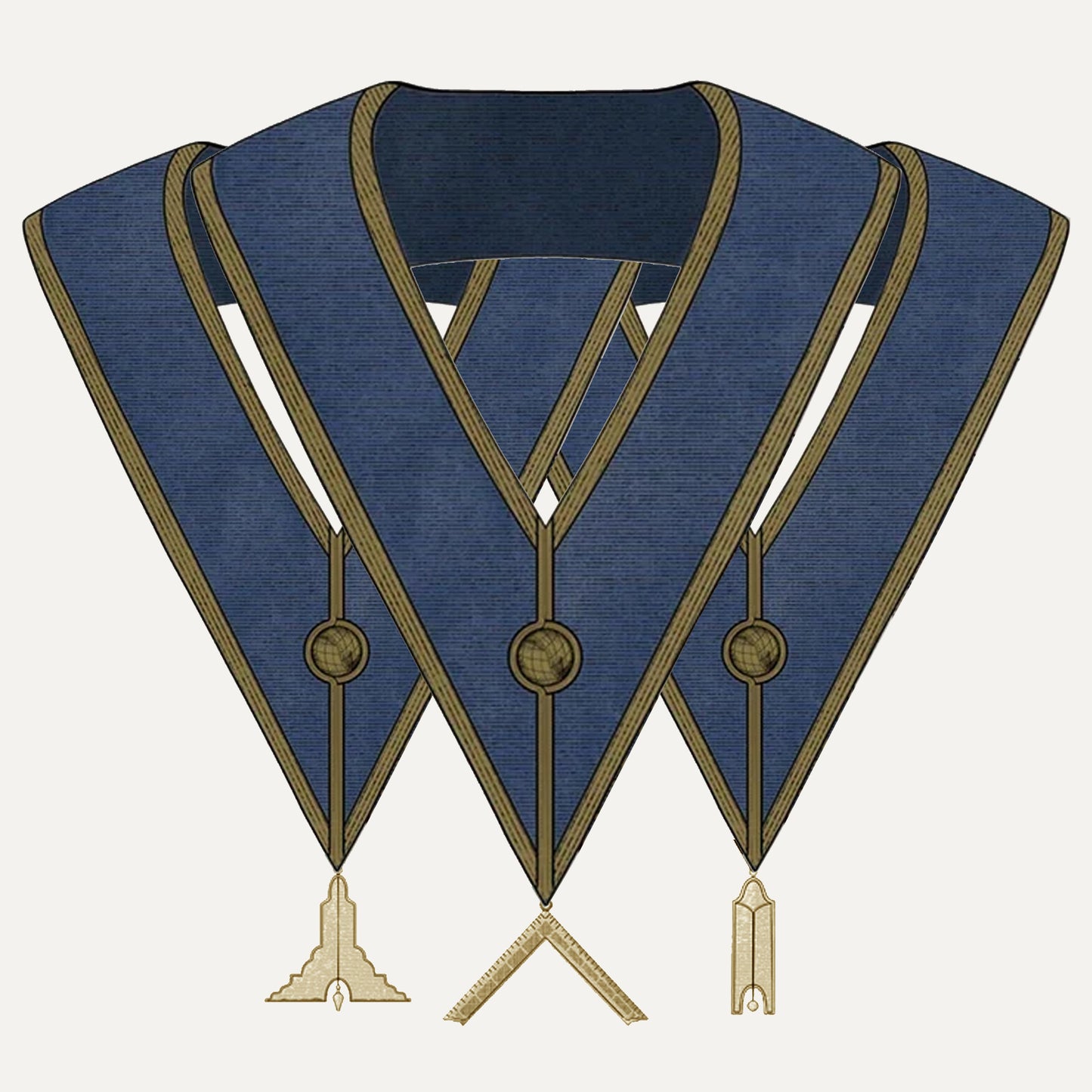 District Officer Collar and Jewel Set