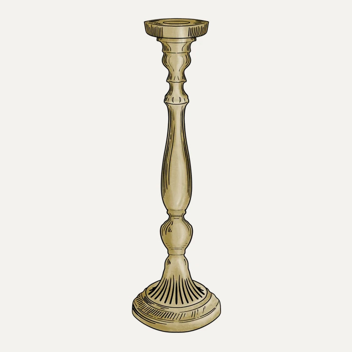 Brass Candle Holder