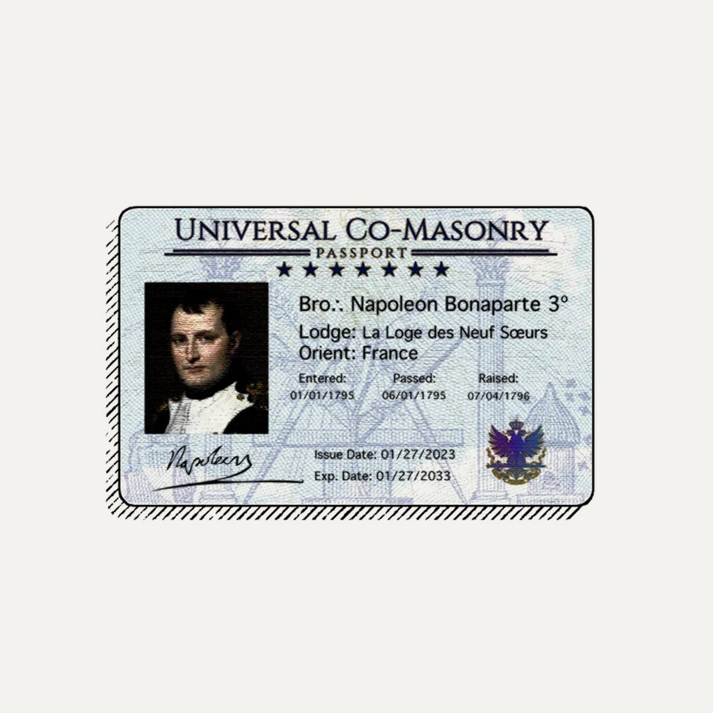 UCM Passport Card