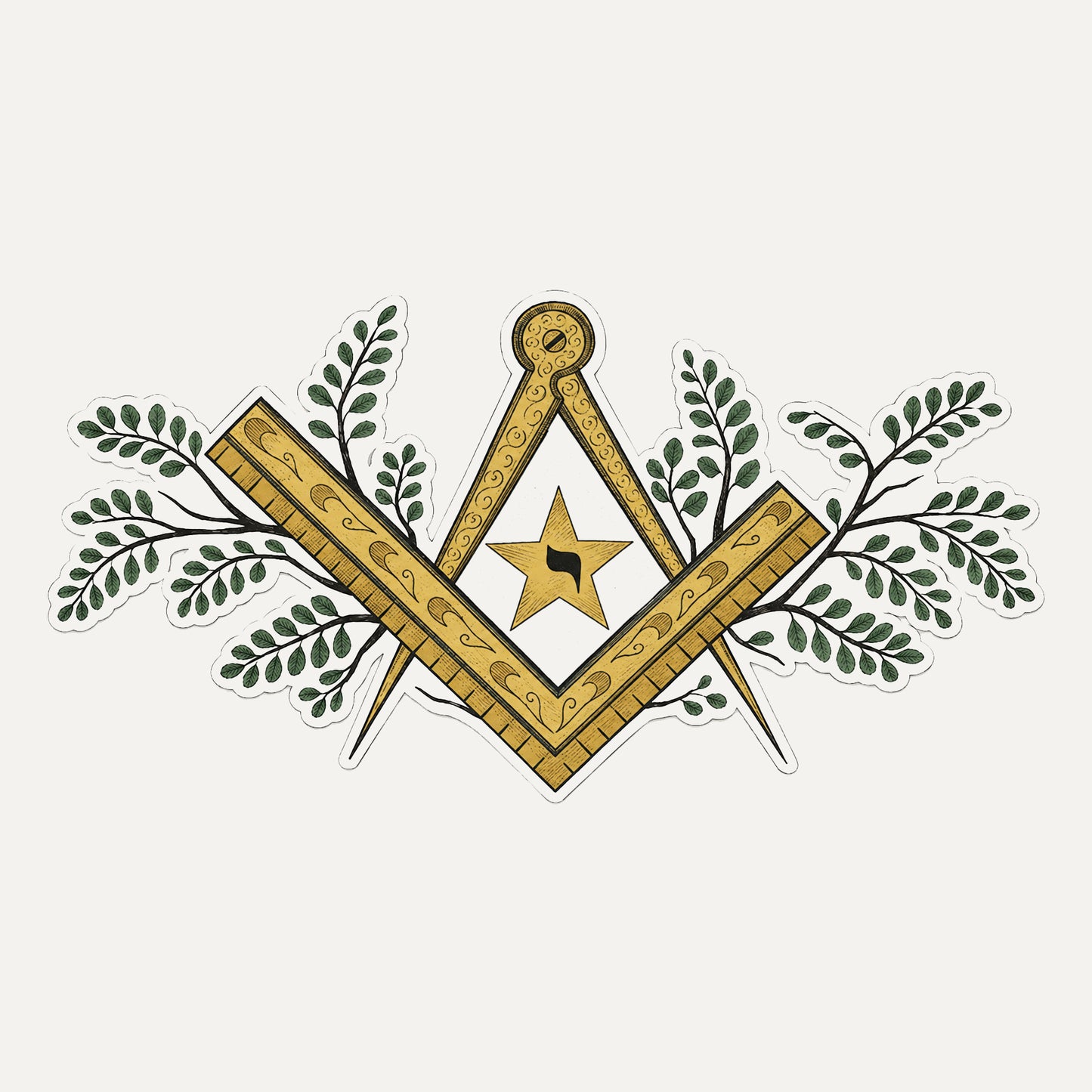Universal Co-Masonry Logo Sticker