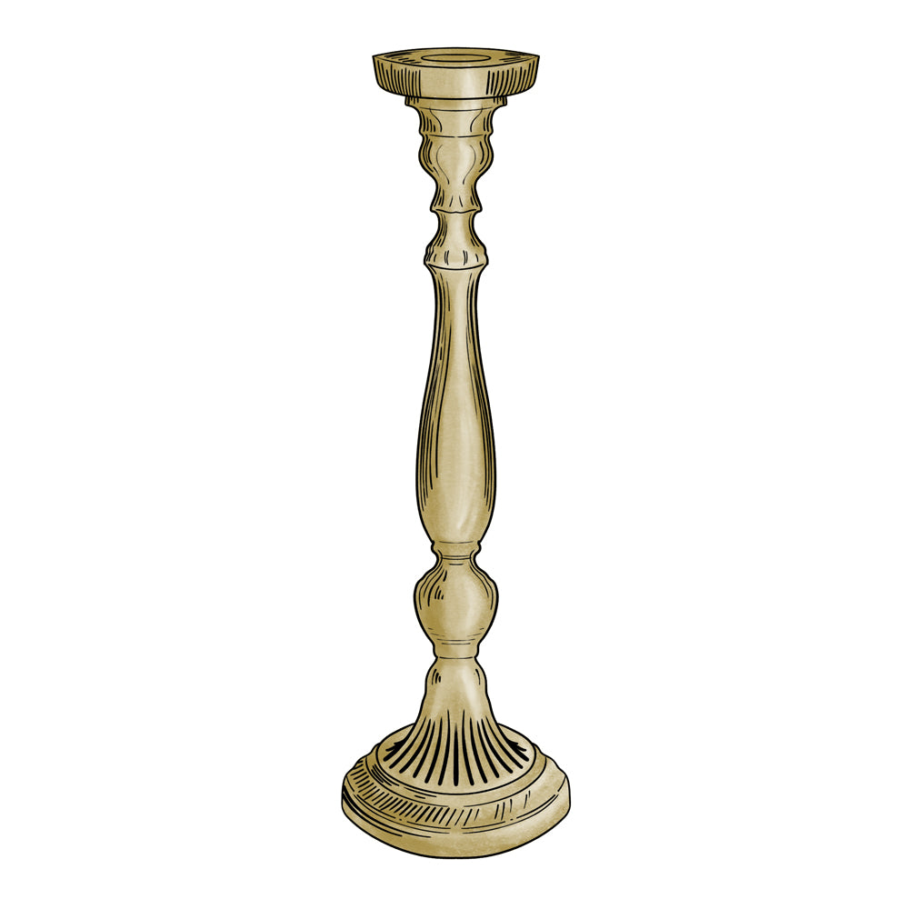 Brass Candle Holder