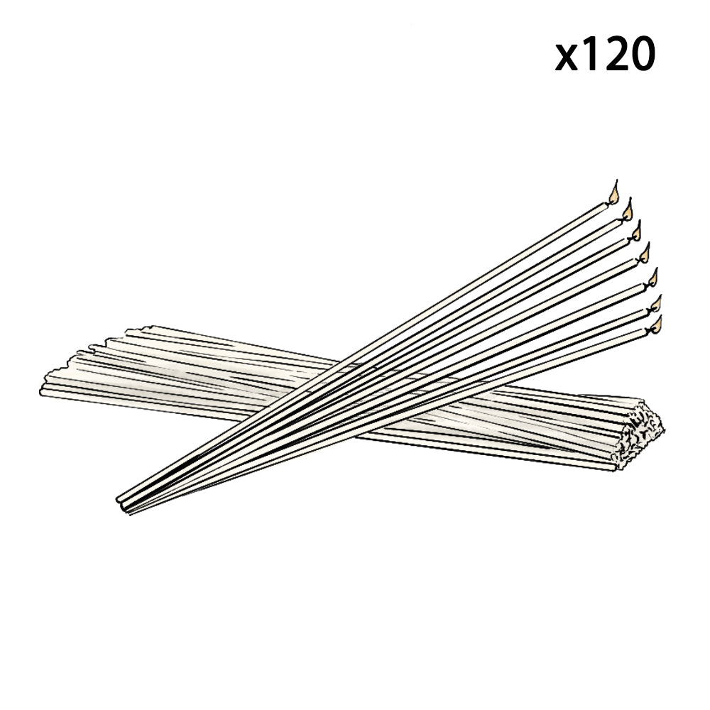 White Taper Pack (120)