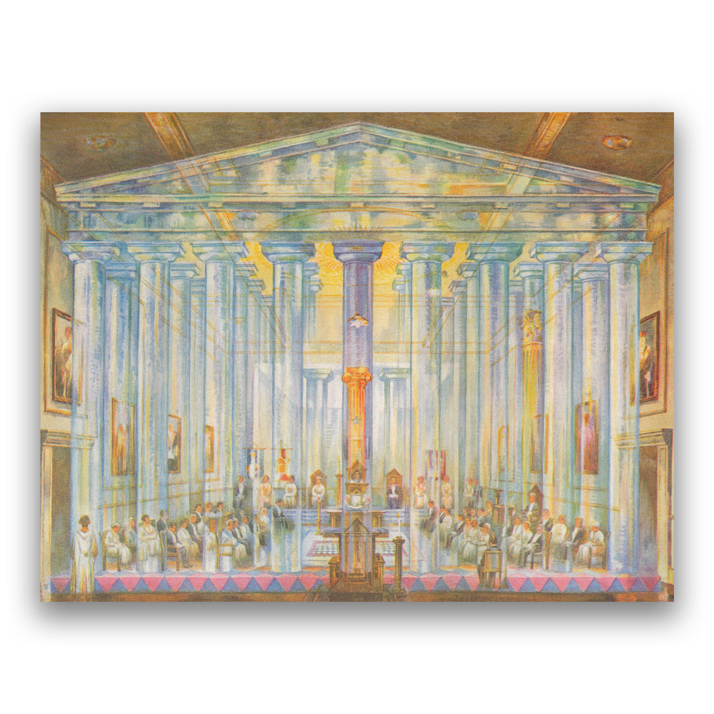 The Temple of Humanity Poster