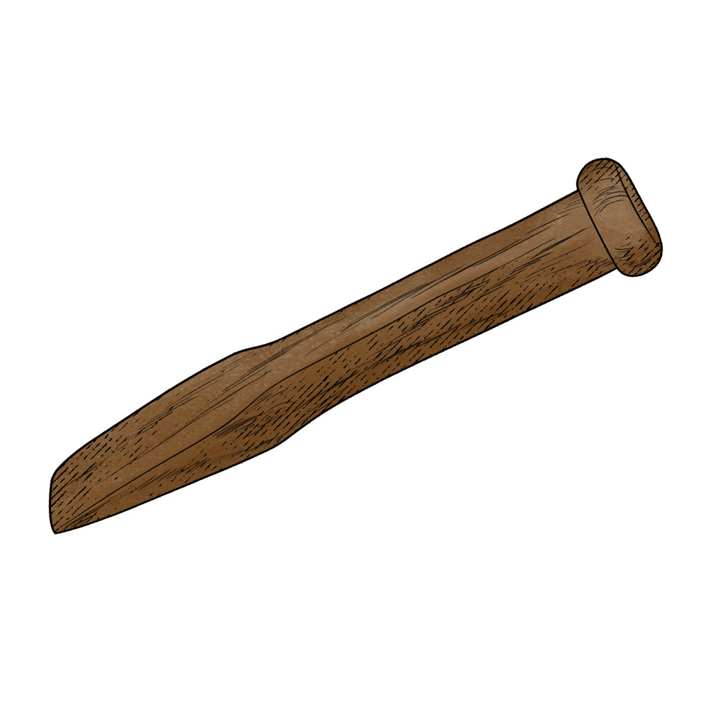Wooden Chisel Masonic Working Tool