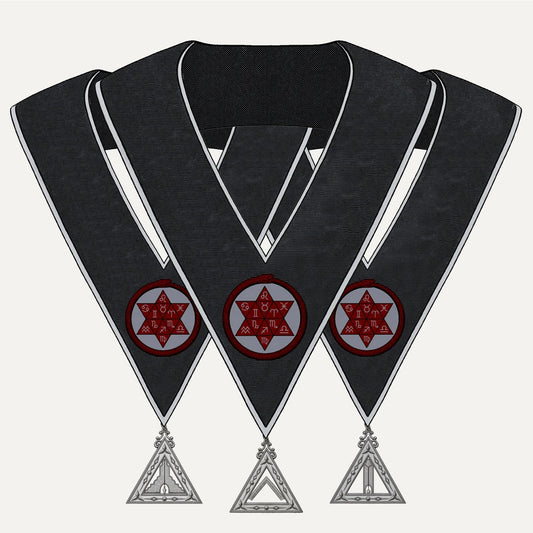 11° Officer Collar and Jewel Set