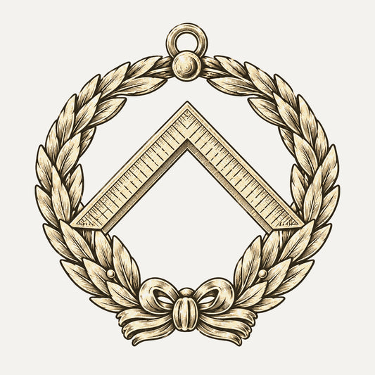 Grand Lodge Right Worshipful Master Officer Jewel