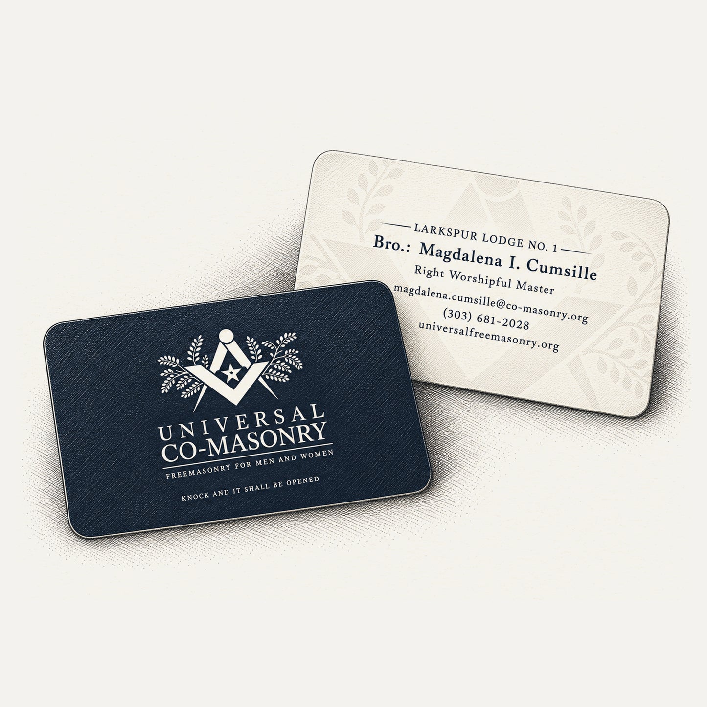 UCM Lodge Business Cards