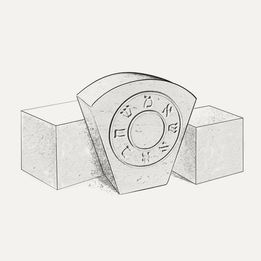 Keystone / Oblong / Cube Marble Stone Set