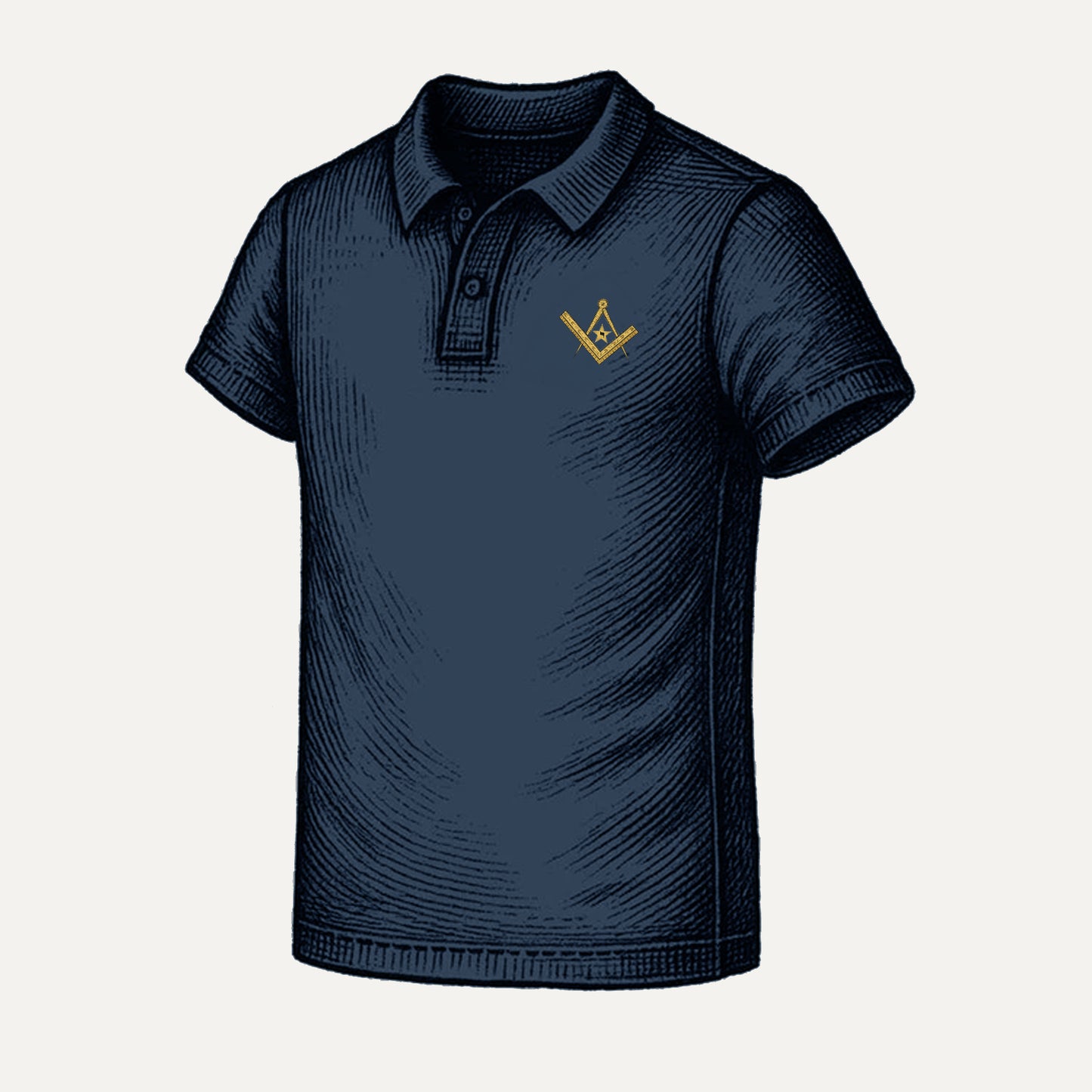 Custom Co-Masonic Men's Polo