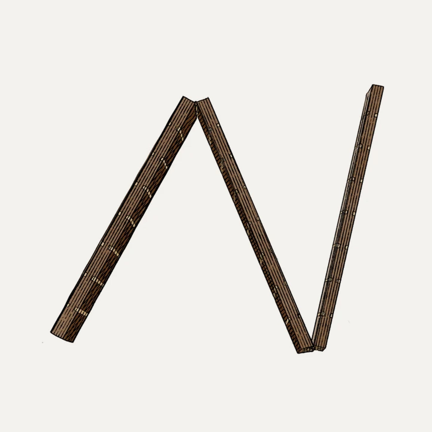 Wooden 24" Gauge Masonic Working Tool