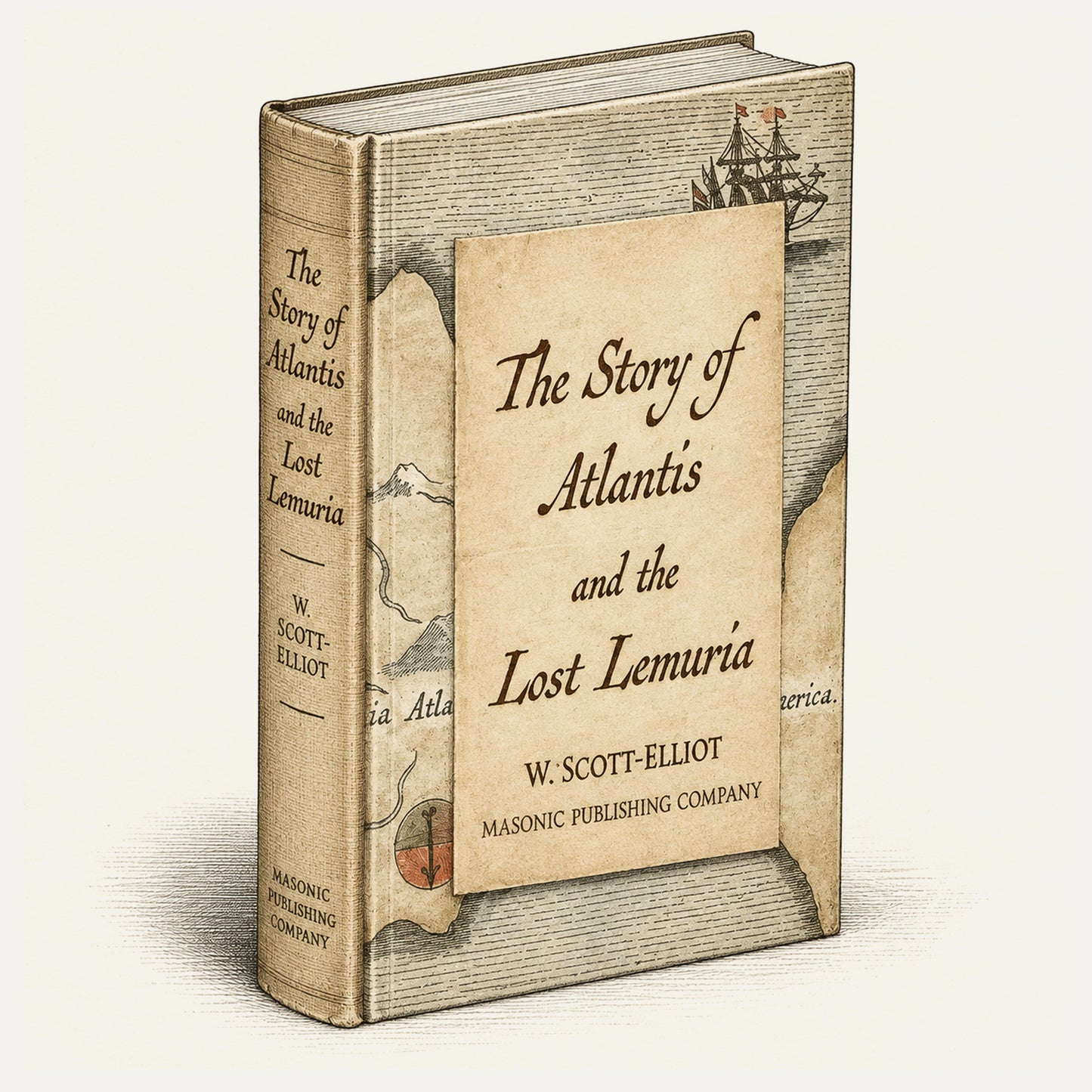 The Story of Atlantis and The Lost Lemuria