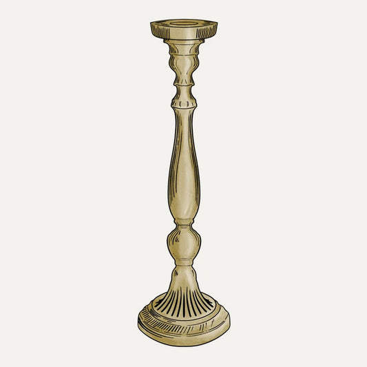 Brass Candle Holder