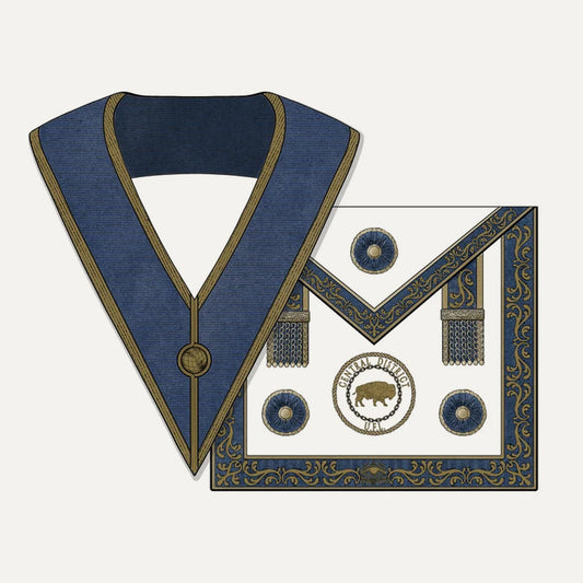 District Apron, Collar, and Jewel Set