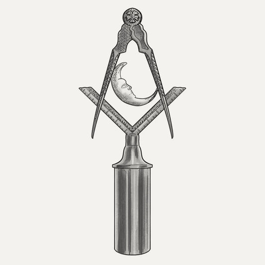 Junior Deacon Wand Top