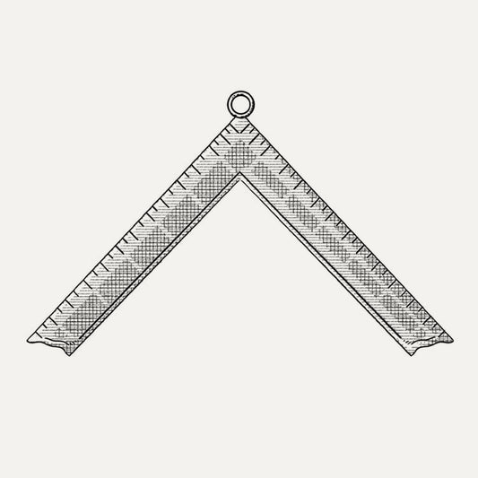 Right Worshipful Master Officer Jewel