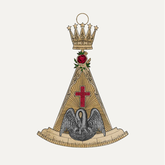 Rose Croix Jewel