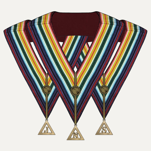 12° Officer Collar and Jewel Set