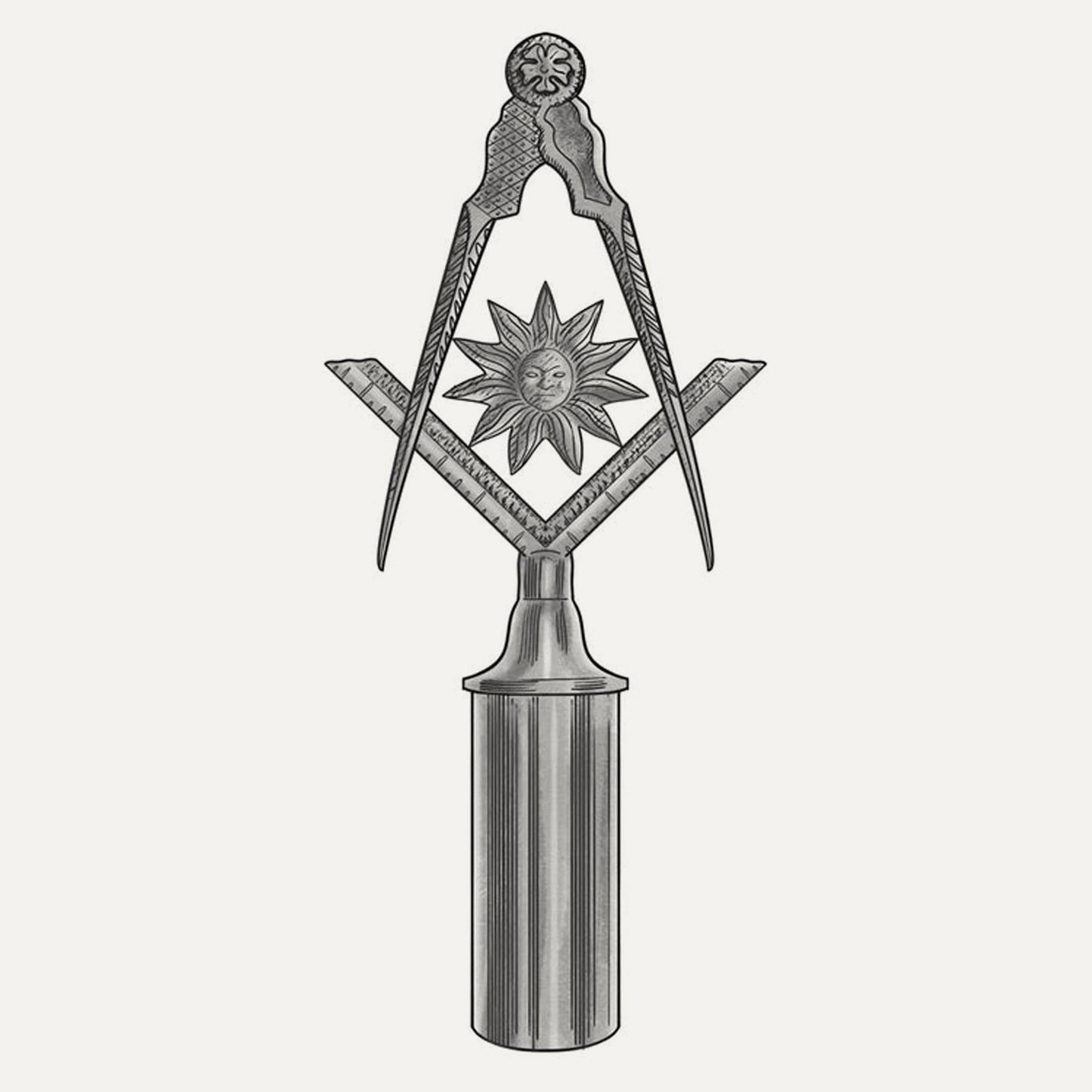 Senior Deacon Wand Top