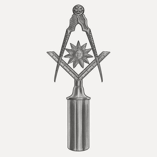 Senior Deacon Wand Top