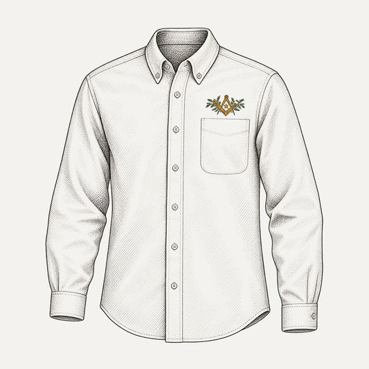 Co-Masonic Men's Button-Down Shirt