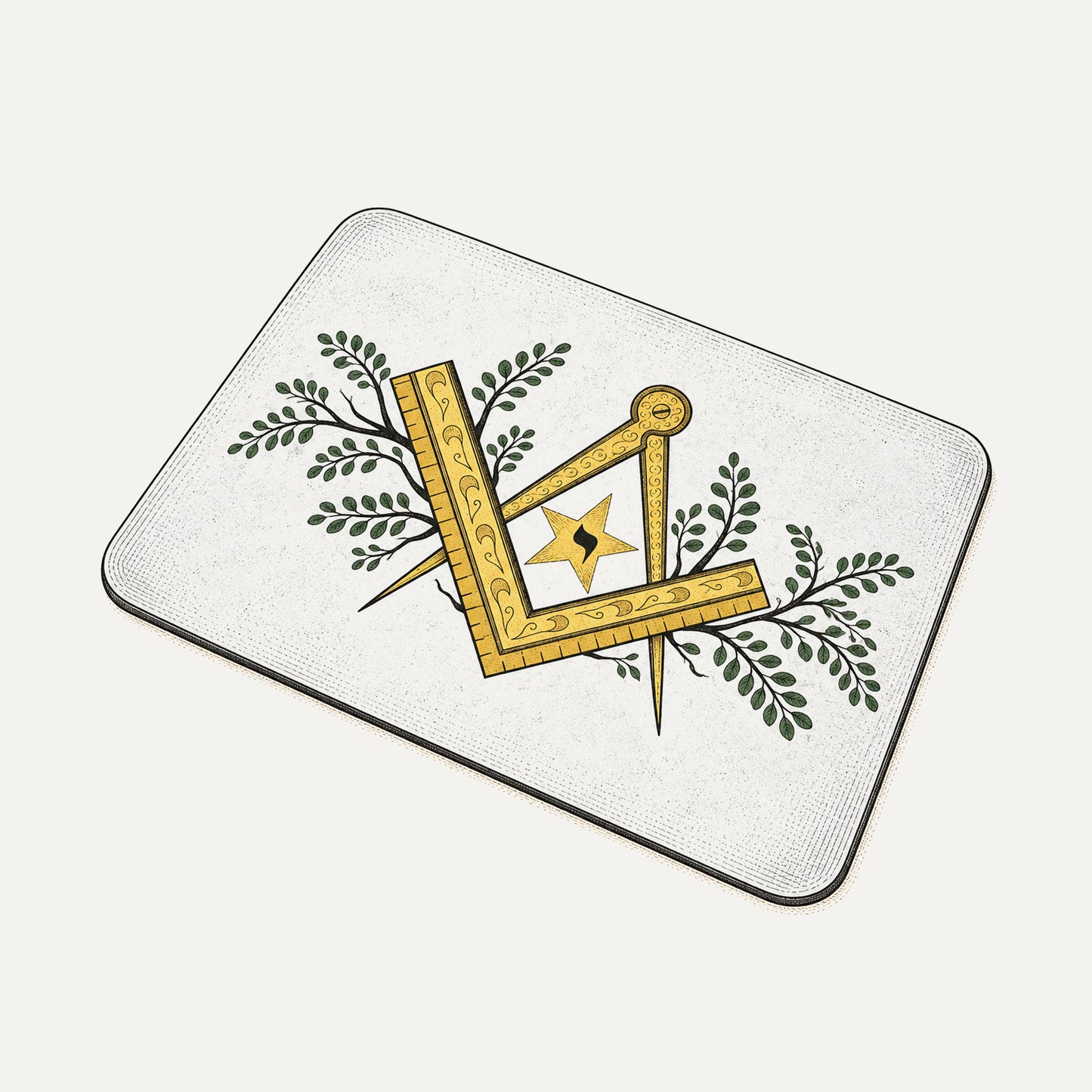 Co-Masonic Mouse Pad