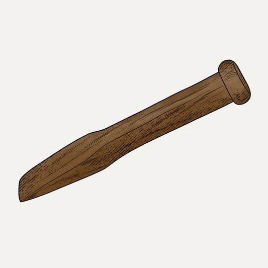 Wooden Chisel Masonic Working Tool