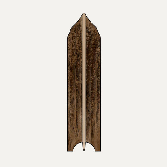 Wooden Plumb Rule Masonic Working Tool