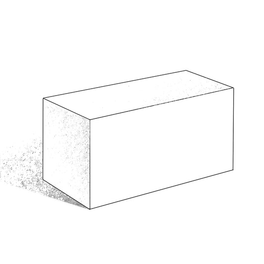12" x 6" x 4" Marble Stone Perfect Ashlar