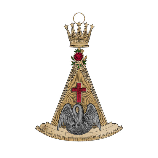 Rose Croix Jewel