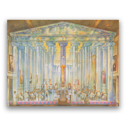 The Temple of Humanity Poster