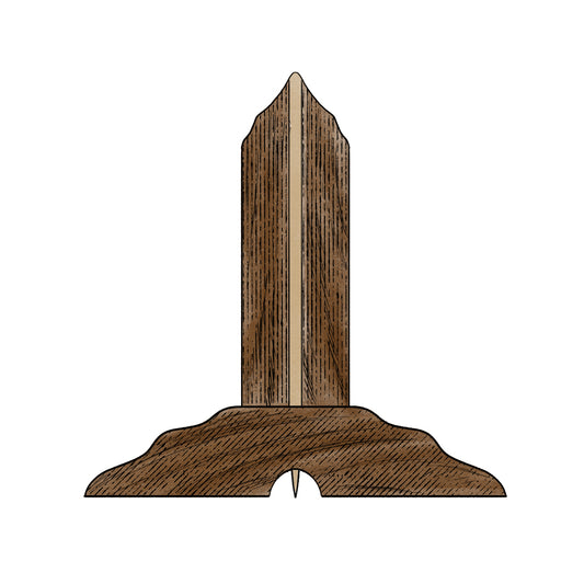 Wooden Level Masonic Working Tool