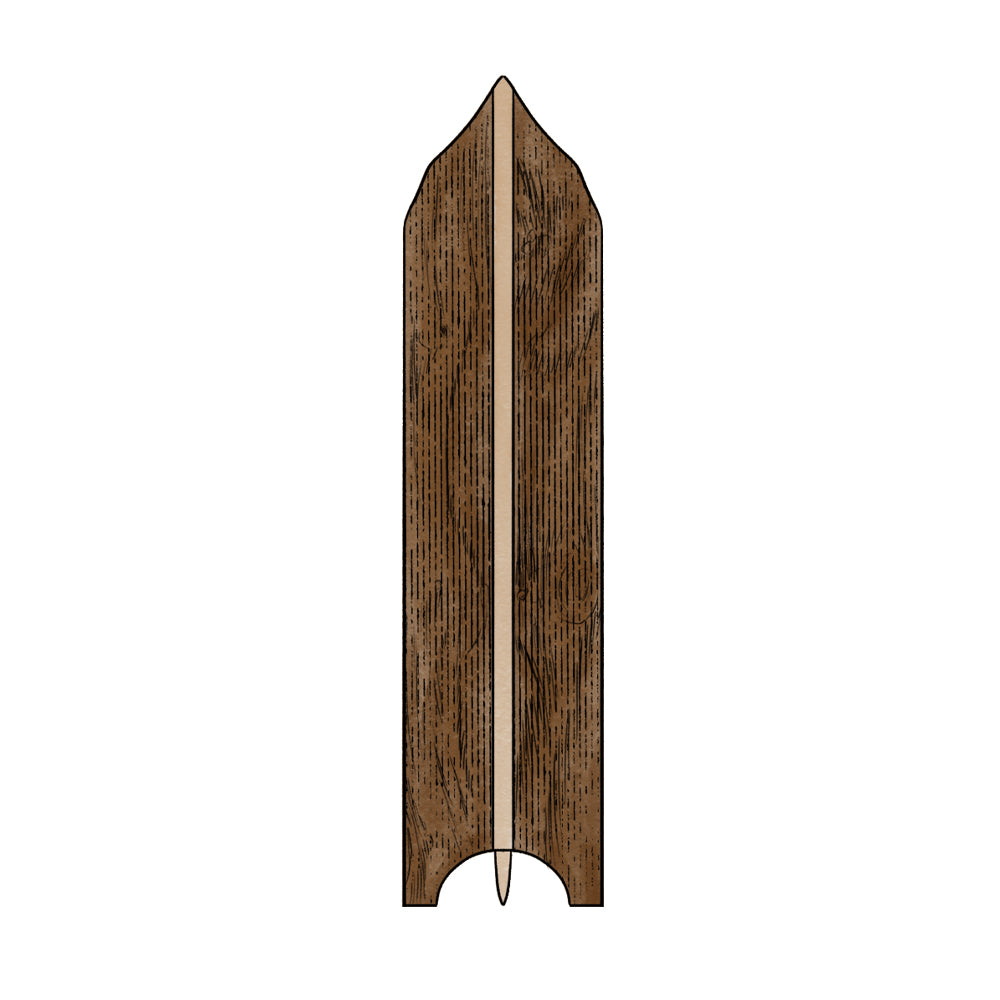 Wooden Plumb Rule Masonic Working Tool – Distribution Services