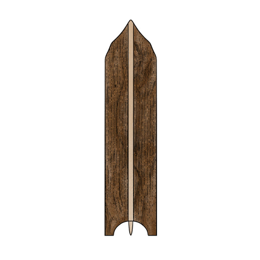 Wooden Plumb Rule Masonic Working Tool